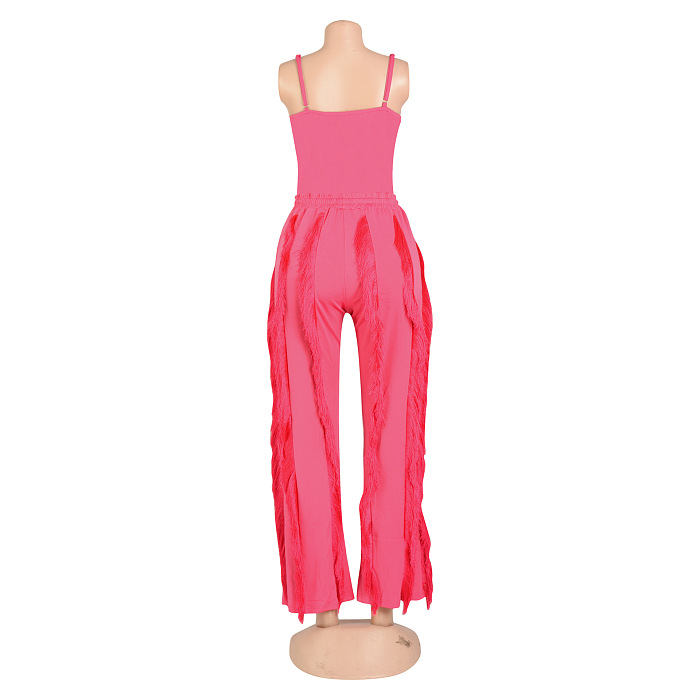 WHOLESALE | Wave Decor Maxi Jumpsuit