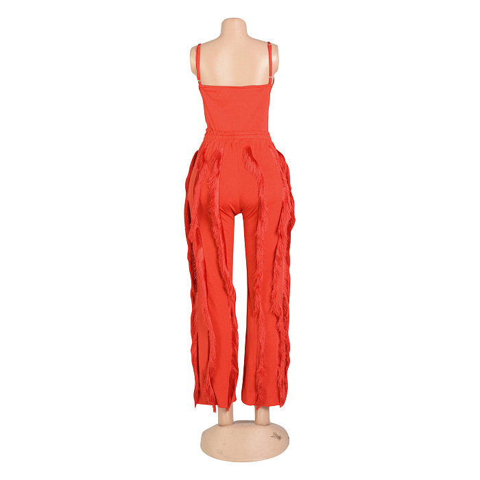 WHOLESALE | Wave Decor Maxi Jumpsuit