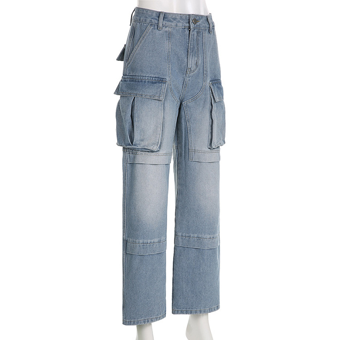 SUPER WHOLESALE | Loose Cargo Jeans