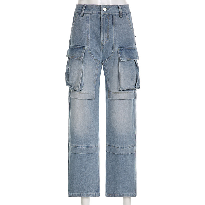 SUPER WHOLESALE | Loose Cargo Jeans