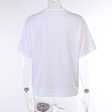 SUPER WHOLESALE | Figuring Printed T-shirt