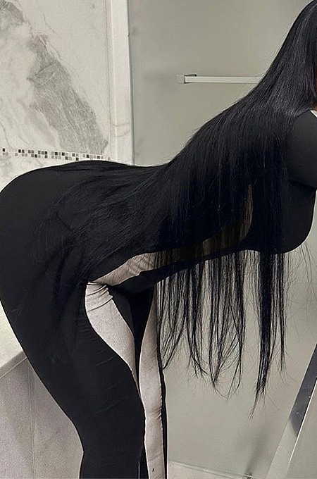 SUPER WHOLESALE | Two Tones Bodycon Zip Up Jumpsuit
