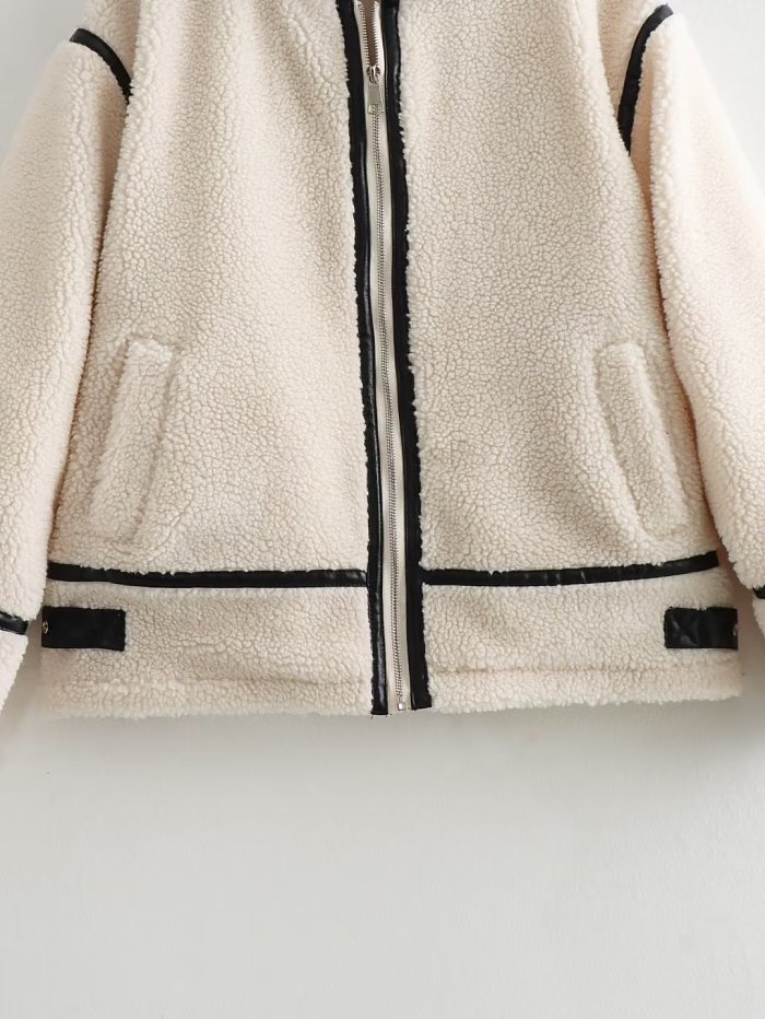 SUPER WHOLESALE | Sherpa-style Thick Jacket