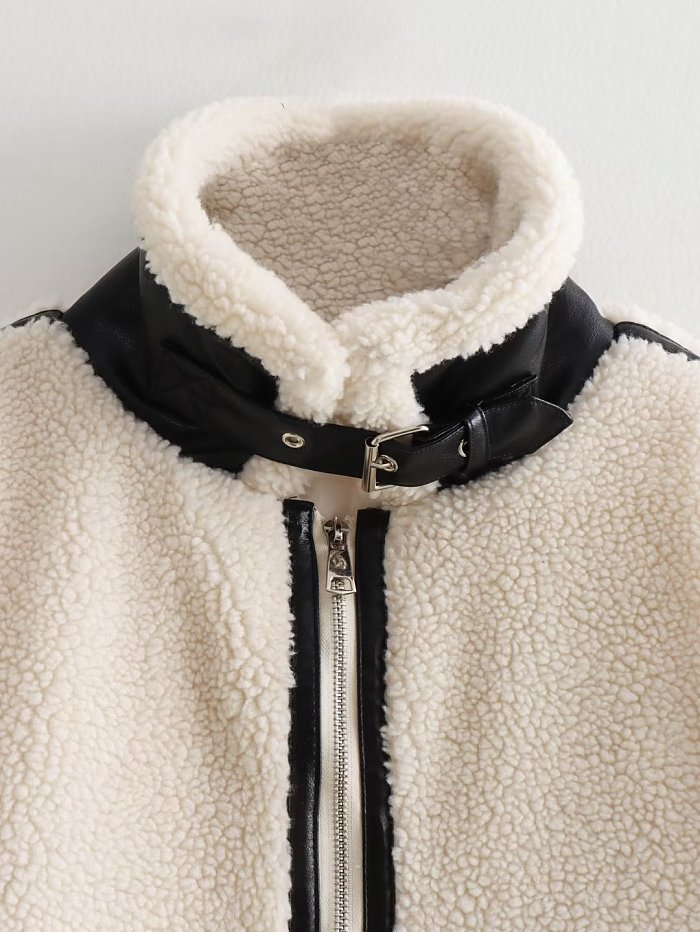 SUPER WHOLESALE | Sherpa-style Thick Jacket