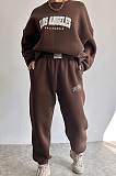 SUPER WHOLESALE | LOS ANGLES Printed Sweater Top & Jogger's Pants