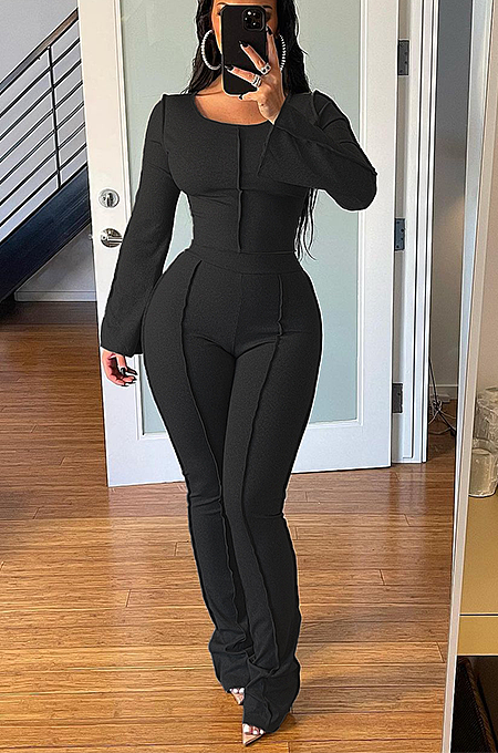 SUPER WHOLESALE | Pit Material Pactchwork 2Piece in Solid