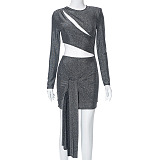 SUPER WHOLESALE | Cut-out Front Bow Decor Dress