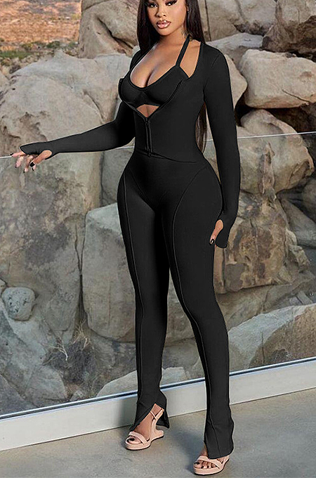 SUPER WHOLESALE | 3 Piece Waist Drawstring Leggings Set