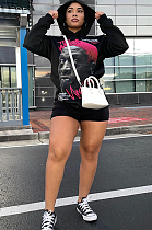 SUPER WHOLESALE | NBA Star Head Portrait Printed Oversize Hoodie Top