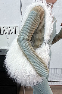 SUPER WHOLESALE | Furry Big Size Shoulder Bag