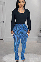 SUPER WHOLESALE | Pit Surface Teddy Material Ruffle Bottom Leggings