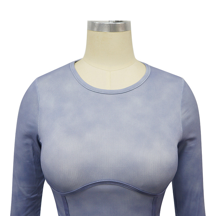 SUPER WHOLESALE | Body-Sharping Leggings Set in Grey