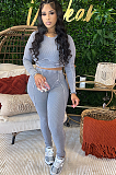 SUPER WHOLESALE | Body-Sharping Leggings Set in Grey