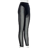 SUPER WHOLESALE | See-through Leggings in Black
