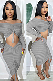SUPER WHOLESALE | Drawstring  Skirt Set