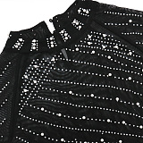 SUPER WHOLESALE | Rhinestone, Pearl,Feather Deco Mini Dress
