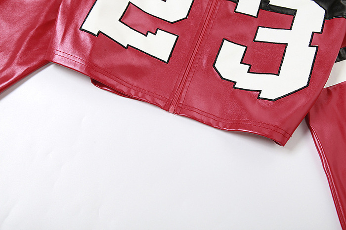 SUPER WHOLESALE | Pu Material 23 Track Jacket