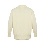 Wool Oversize Cardigan in Beige
