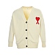 Wool Oversize Cardigan in Beige