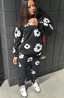 SUPER WHOLESALE | Flower Deco  Joggings Set