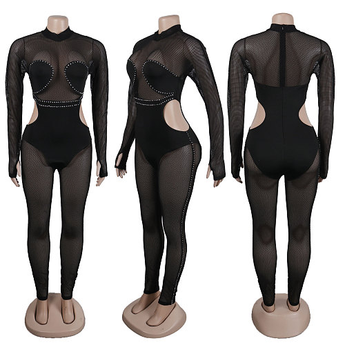 SUPER WHOLESALE | Side Cut-out Jumpsuit