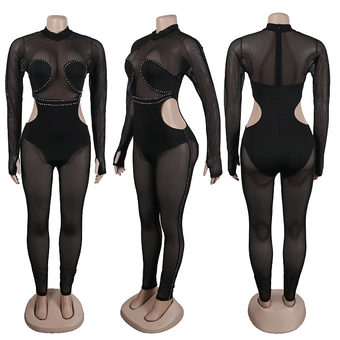 SUPER WHOLESALE | Side Cut-out Jumpsuit