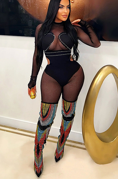 SUPER WHOLESALE | Side Cut-out Jumpsuit