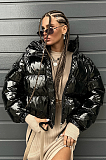 SUPER WHOLESALE | Drawstring Down Coat in Black
