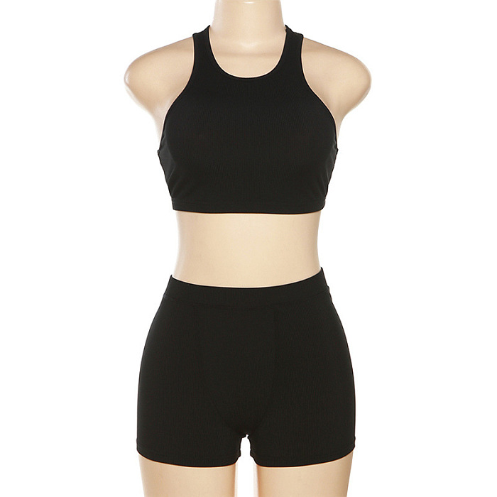 SUPER WHOLESALE | Pit Material Tanks Shorts Set