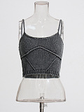 SUPER WHOLESALE | Two Pieces Top in Grey