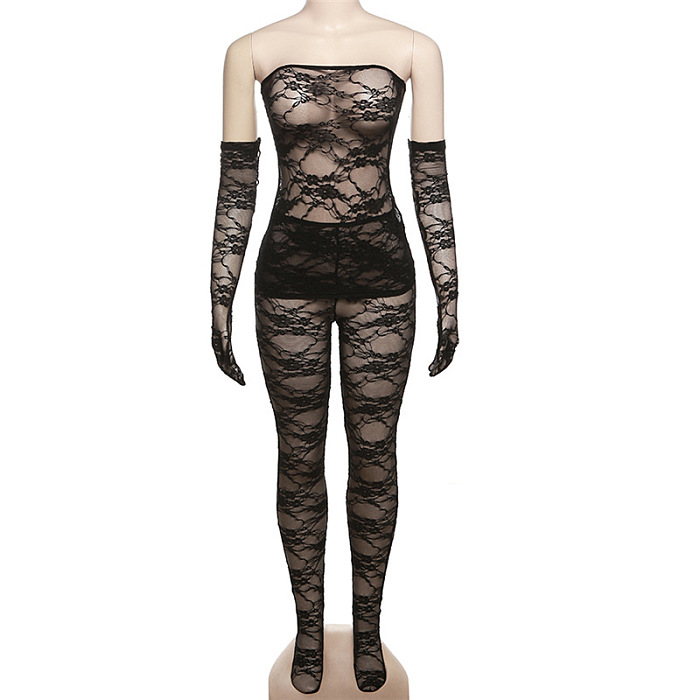 SUPER WHOLESALE | Lace 2piece with Glove