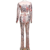 SUPER WHOLESALE | Printed 2 Pieces Set