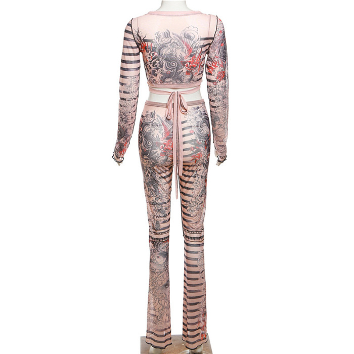 SUPER WHOLESALE | Printed 2 Pieces Set