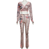 SUPER WHOLESALE | Printed 2 Pieces Set