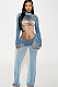 SUPER WHOLESALE | 3D Printed Back Zip Up Jumpsuit