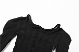 SUPER WHOLESALE | High Elastic Hollow-out 2Piece