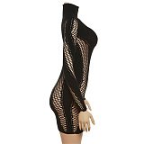 SUPER WHOLESALE | High Elastic Hollow-out Dress