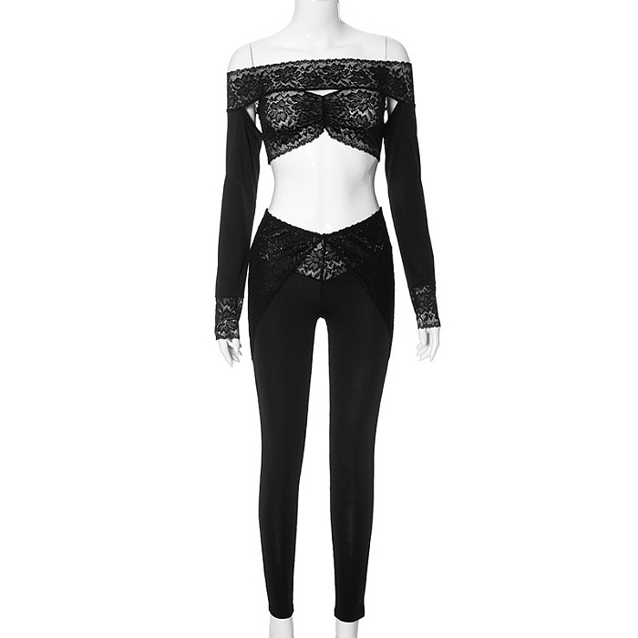 SUPER WHOLESALE | Lace Pants Set