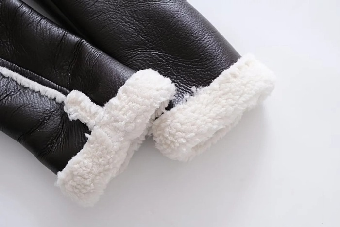 SUPER WHOLESALE | Patchwork Woolen Layered Jacket Top