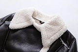 SUPER WHOLESALE | Patchwork Woolen Layered Jacket Top