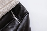 SUPER WHOLESALE | Patchwork Woolen Layered Jacket Top
