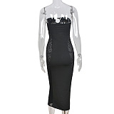SUPER WHOLESALE | Ring Holes Long Dress