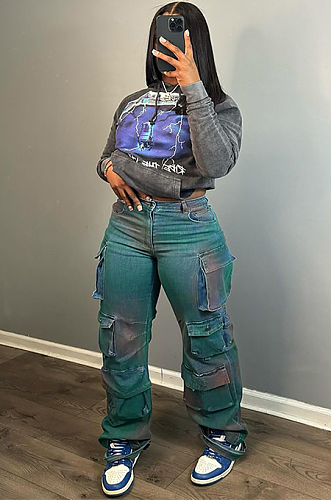 SUPER WHOLESALE | Aged Cargo Pants