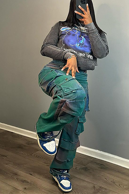 SUPER WHOLESALE | Aged Cargo Pants