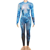 SUPER WHOLESALE | Digital Printed Marble Jumpsuit