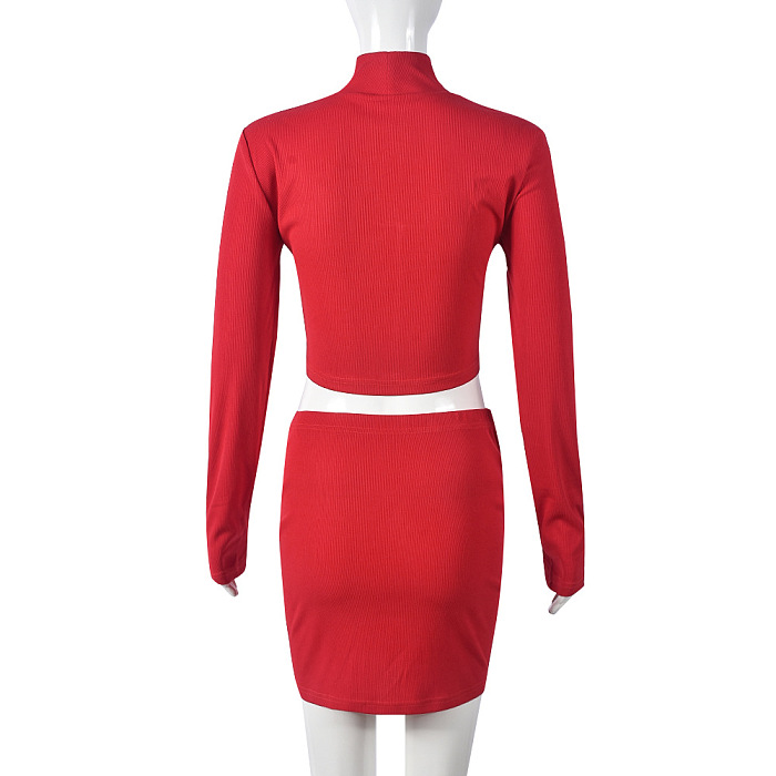 SUPER WHOLESALE | Pit Material Heart Cut-out Set in Red