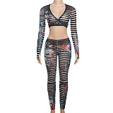 SUPER WHOLESALE | Magical Pattern Digital Printing Two-Piece Set