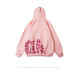 SUPER WHOLESALE | Oversize Printed Hoodie Top
