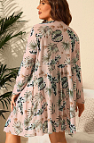 SUPER WHOLESALE | Palm Leaves Printed Swimwear in 3 Pieces