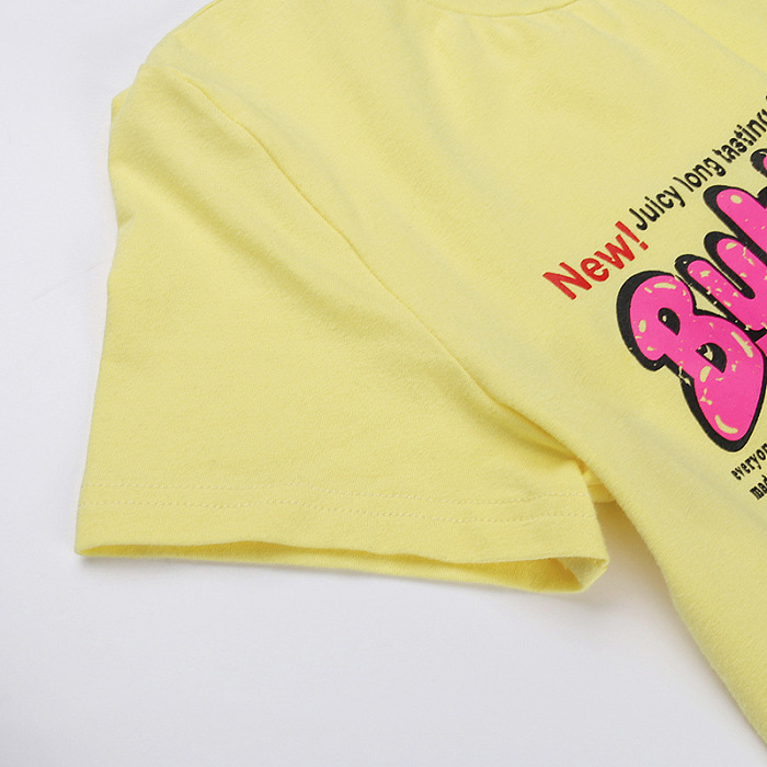 SUPER WHOLESALE |  Split Neck T-shirt in Yellow